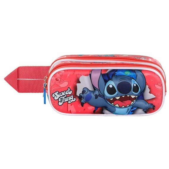 Disney Stitch Thing 3D double pencil case |  Techbox