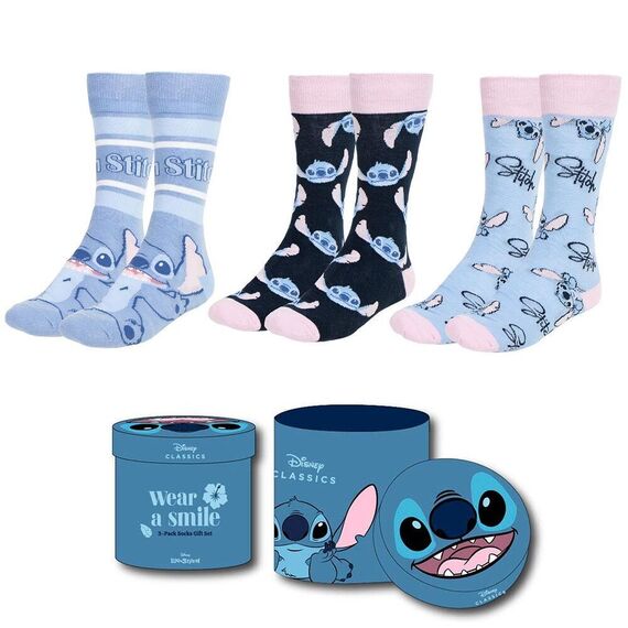 Disney Stitch pack 3 adult socks - Pajamas, Socks & Robes - Fashion - Techbox