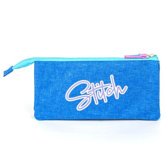 Disney Stitch triple pencil case - Merchandise Office Supplies - Various - Techbox