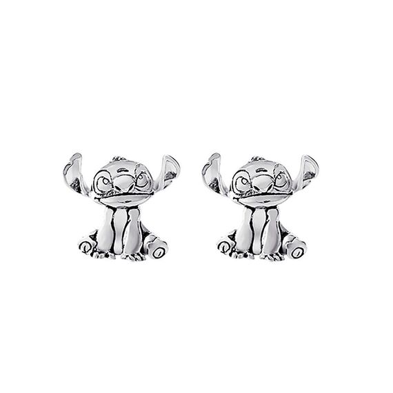 Disney Stitch earrings silver
