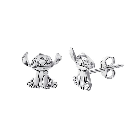Disney Stitch earrings silver