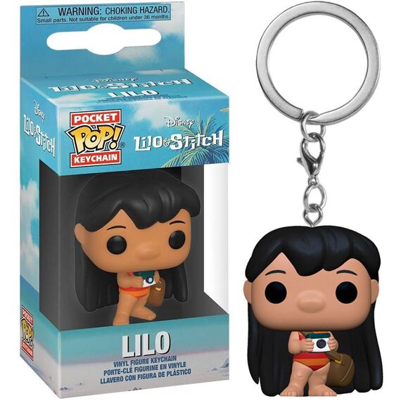Pocket POP keychain Disney Lilo and Stitch Lilo with Camera - Keychains - Gifts - Techbox