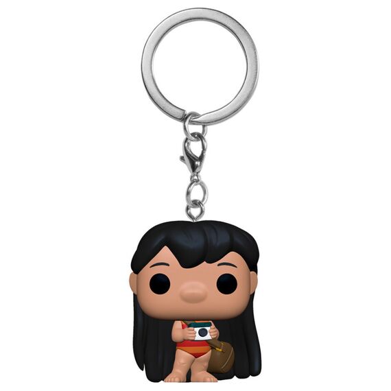 Pocket POP keychain Disney Lilo and Stitch Lilo with Camera - Keychains - Gifts - Techbox