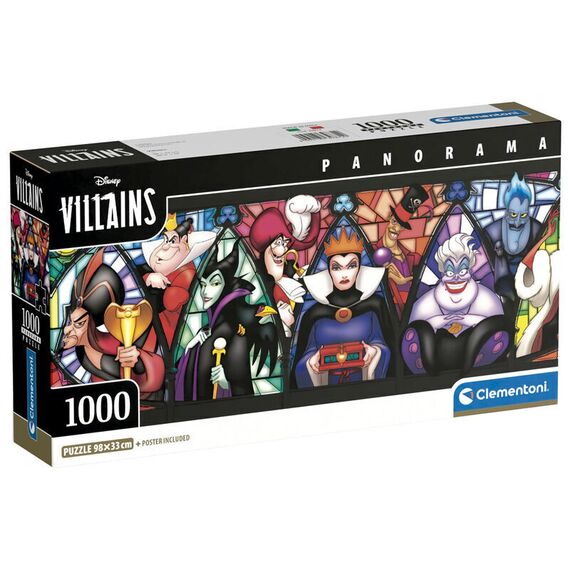 Disney Villains panorama puzzle 1000pcs - Puzzles - Gifts - Techbox