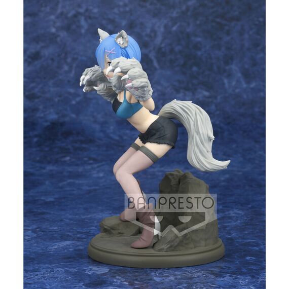Re:Zero Starting Life in Another World Espresto Monster Motions Ram figure 18cm - Figurines - Collectibles - Techbox