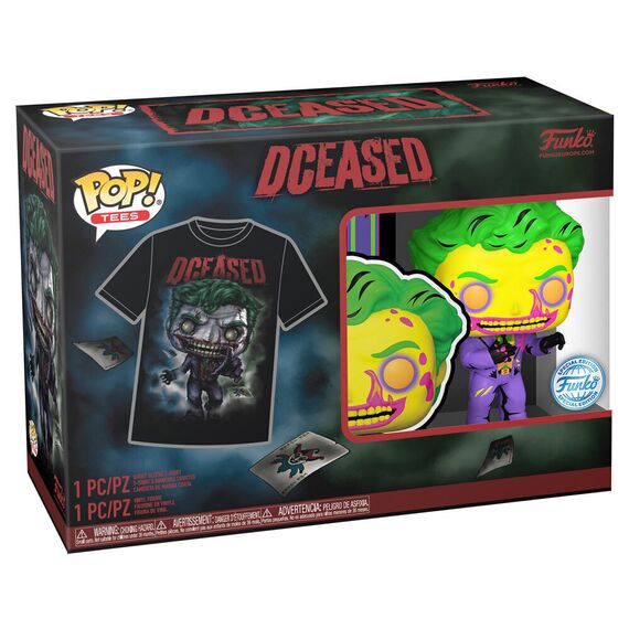 Set figure POP & Tee DC Comics Joker - Hoodies & Tshirts - Fashion - Techbox