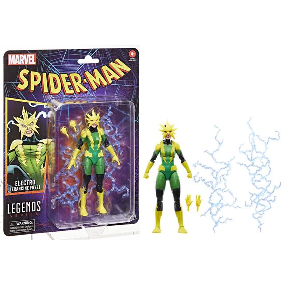 Marvel Spider-Man Electro Francine Frye figure 15cm - Figurines - Collectibles - Techbox