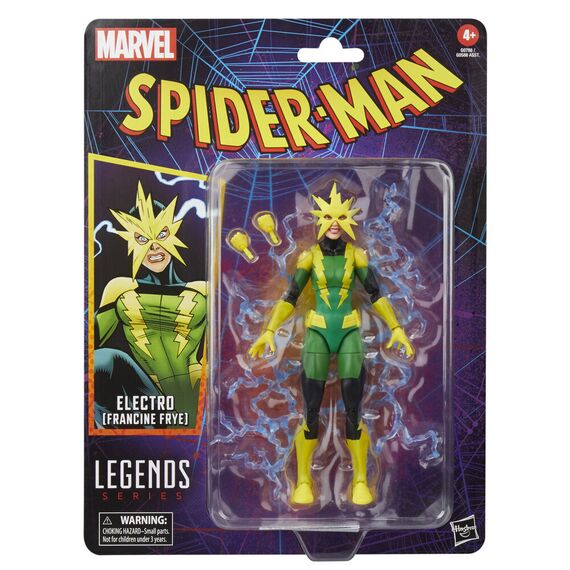 Marvel Spider-Man Electro Francine Frye figure 15cm - Figurines - Collectibles - Techbox