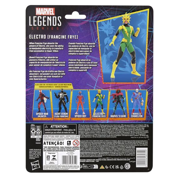 Marvel Spider-Man Electro Francine Frye figure 15cm - Figurines - Collectibles - Techbox