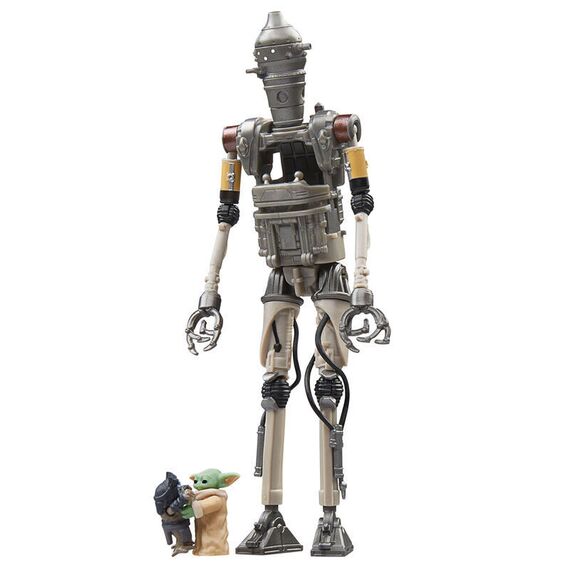 Star Wars The Mandalorian IG-12 Grogu & Anzellan figure 9,5cm - Figurines - Collectibles - Techbox