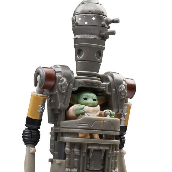 Star Wars The Mandalorian IG-12 Grogu & Anzellan figure 9,5cm - Figurines - Collectibles - Techbox
