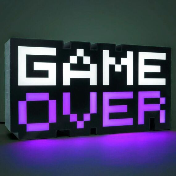 Game Over 8-BIT lamp - HOUSEHOLD ITEMS|LAMPS - Λεπτομέρειες προϊόντος