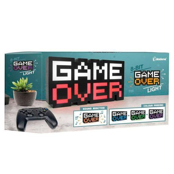 Game Over 8-BIT lamp - HOUSEHOLD ITEMS|LAMPS - Λεπτομέρειες προϊόντος