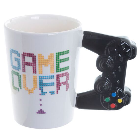 Game Over Controller shaped handle mug |  Techbox