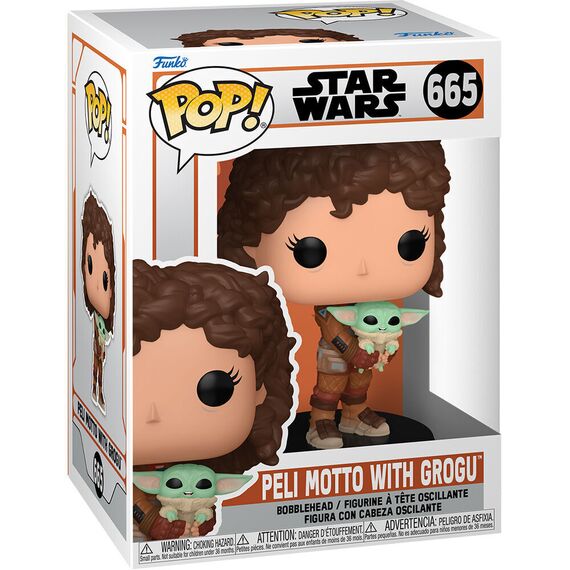 POP figure Star Wars Mandalorian 9 Peli Motto with Grogu - Funko POP - Collectibles - Techbox