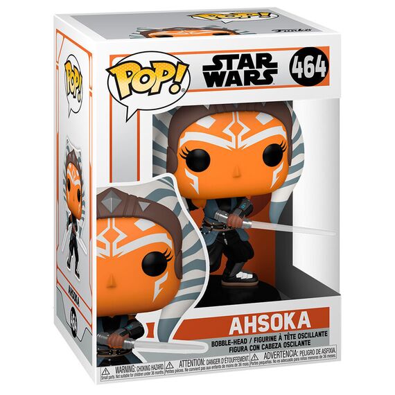 POP figure Star Wars Mandalorian Ahsoka with Sabers - Funko POP - Collectibles - Techbox