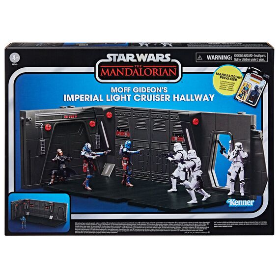 Star Wars Playset Moff Gideons Imperial Light Cruiser Hallway + Mandalorian Privateer figure 9,5cm - Figurines - Collectibles - Techbox