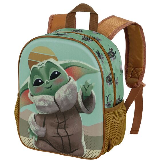 Star Wars The Mandalorian Grogu Say Hi 3D backpack 31cm |  Techbox