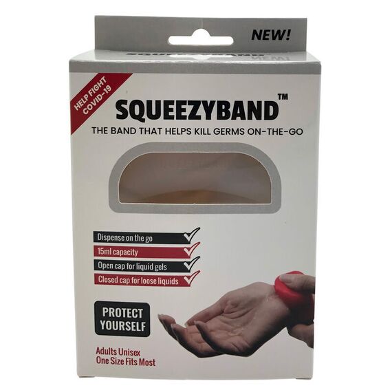Transparent Adjustable Gel Dispenser Adult Bracelet - CoVID - More Products - Techbox