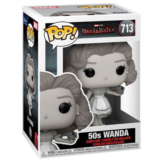 POP figure Marvel WandaVision Wanda 50s |  Techbox