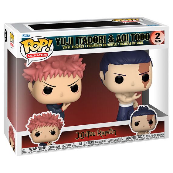 POP pack 2 figures Jujutsu Kaisen Yuji Itadori & Aoi Todo |  Techbox