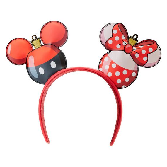 Loungefly Disney Mickey & Minnie Christmas ear headband - Fashion Accessories - Fashion - Techbox