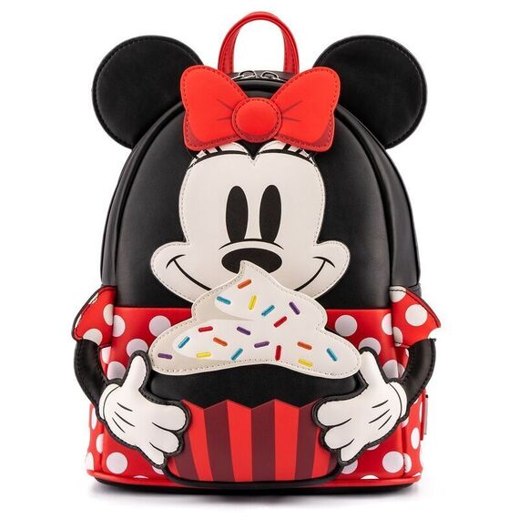 Loungefly Disney Minnie Mouse Cupcake backpack 26cm - STATIONERY / SCHOOL|BACKPACKS