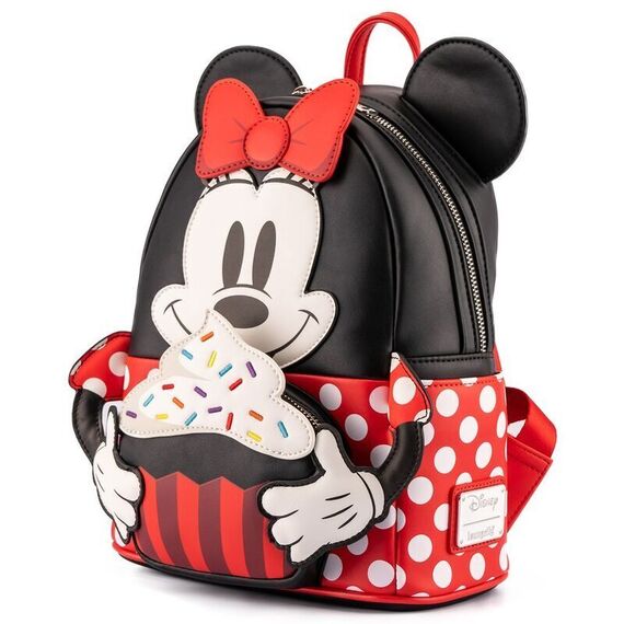 Loungefly Disney Minnie Mouse Cupcake backpack 26cm - STATIONERY / SCHOOL|BACKPACKS - Λεπτομέρειες προϊόντος