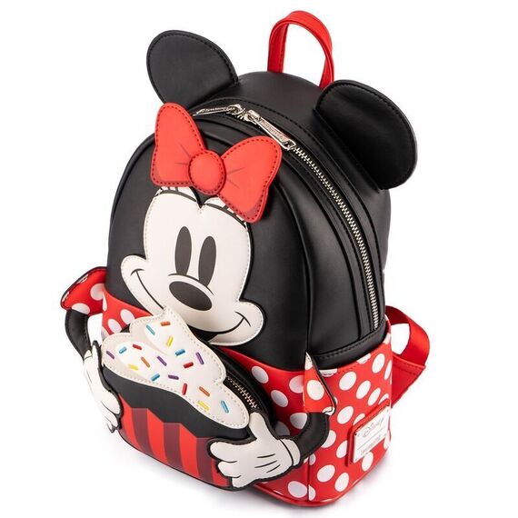 Loungefly Disney Minnie Mouse Cupcake backpack 26cm - STATIONERY / SCHOOL|BACKPACKS - Λεπτομέρειες προϊόντος