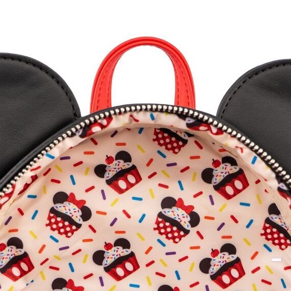 Loungefly Disney Minnie Mouse Cupcake backpack 26cm - STATIONERY / SCHOOL|BACKPACKS - Λεπτομέρειες προϊόντος