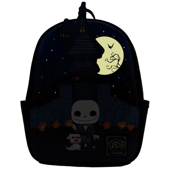 Loungefly Disney Nightmare Before Christmas Jack Skellington backpack 30cm - STATIONERY / SCHOOL|BACKPACKS - Λεπτομέρειες προ...