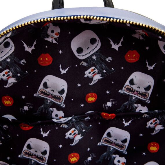Loungefly Disney Nightmare Before Christmas Jack Skellington backpack 30cm - STATIONERY / SCHOOL|BACKPACKS - Λεπτομέρειες προ...