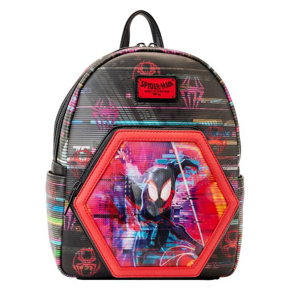 Loungefly Marvel Spiderman Across the Spider-Verse Lenticular backpack 27cm - Bags, Backpacks & Luggages - Fashion - Techbox
