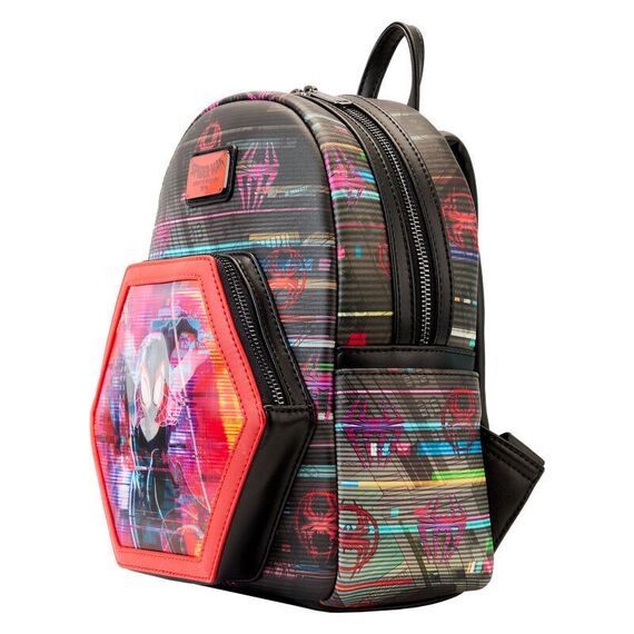 Loungefly Marvel Spiderman Across the Spider-Verse Lenticular backpack 27cm - Bags, Backpacks & Luggages - Fashion - Techbox