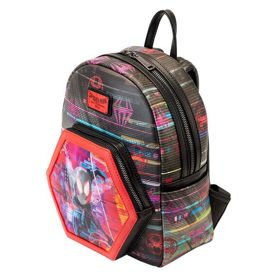 Loungefly Marvel Spiderman Across the Spider-Verse Lenticular backpack 27cm - Bags, Backpacks & Luggages - Fashion - Techbox