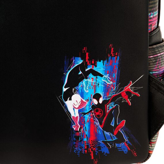 Loungefly Marvel Spiderman Across the Spider-Verse Lenticular backpack 27cm - Bags, Backpacks & Luggages - Fashion - Techbox