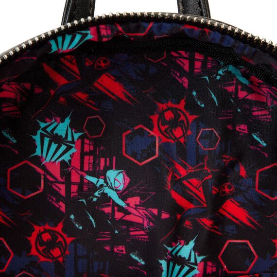 Loungefly Marvel Spiderman Across the Spider-Verse Lenticular backpack 27cm - Bags, Backpacks & Luggages - Fashion - Techbox