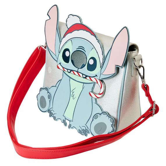 Loungefly Disney Stitch Holiday glitter crossbody bag - Bags, Backpacks & Luggages - Fashion - Techbox