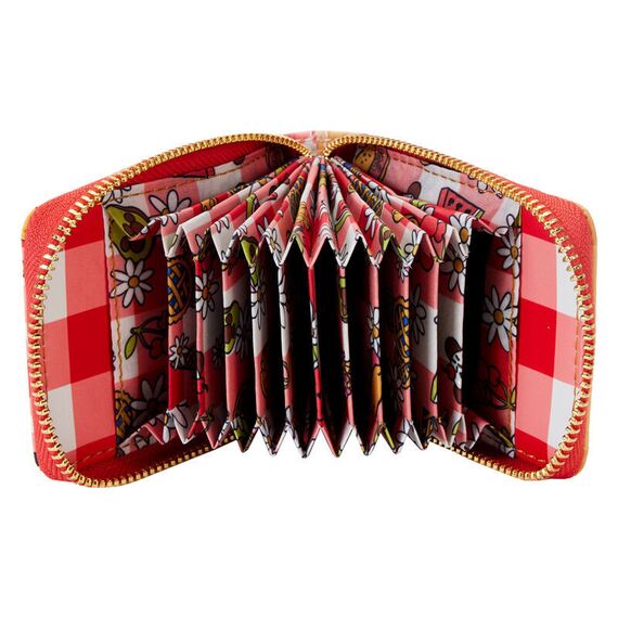 Loungefly Disney Mickey & Friends Picnic Blanket accordion wallet |  Techbox
