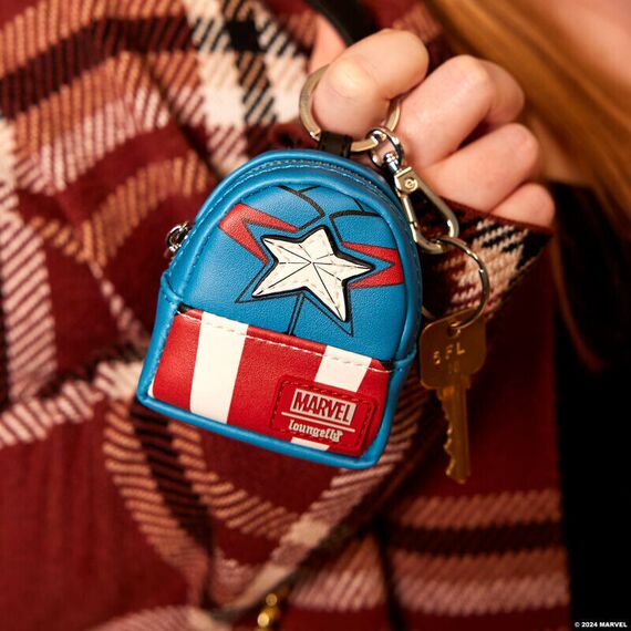 Loungefly Marvel Avengers mini backpack keychain mystery box |  Techbox