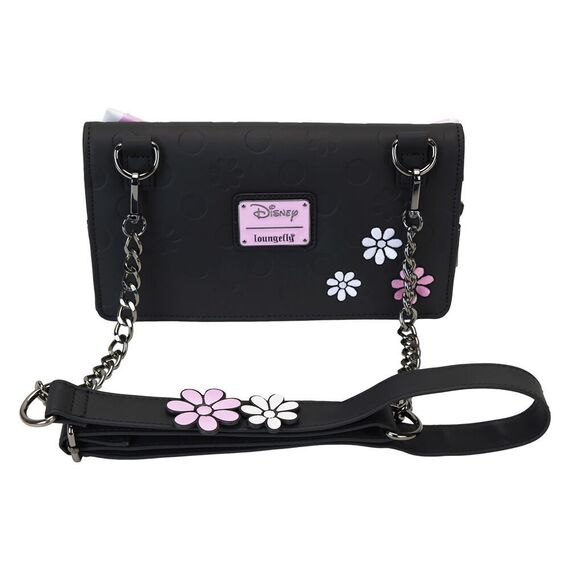Loungefly Disney Minnie Floral Rock the Dots shoulder bag