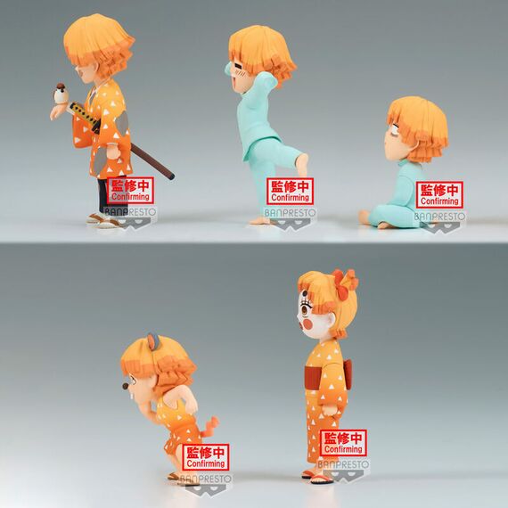 Kimetsu No Yaiba Demon Slayer World Collectable Zenitsu Agatsuma figure 7cm - FIGURES - Λεπτομέρειες προϊόντος