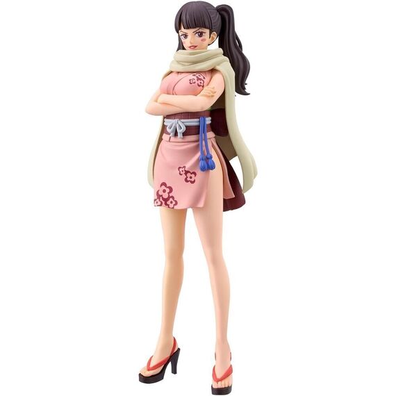 One Piece The Grandline Series Wanokuni Yukata Shinobu Kocho figure 16cm |  Techbox