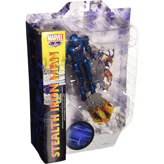 Marvel Select Iron Man figure 18cm |  Techbox