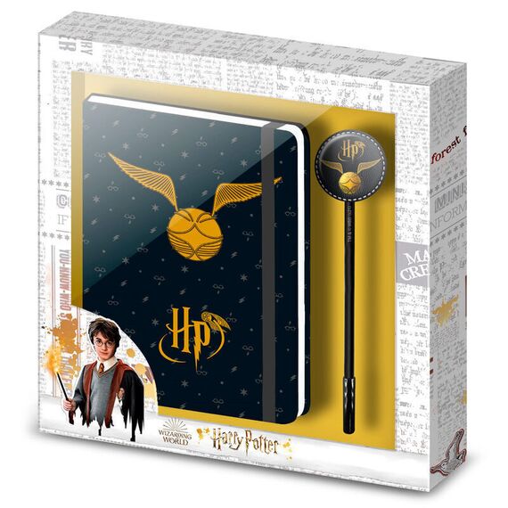 Harry Potter Wings set diary + pen |  Techbox