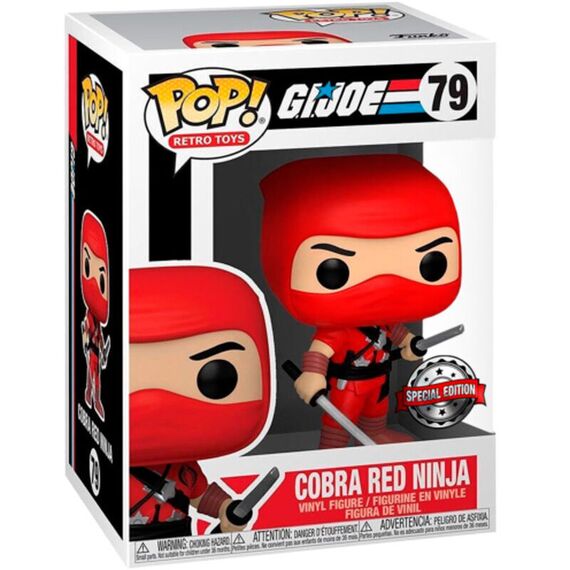 POP figure G.I. Joe Cobra Red Ninja Exclusive - Funko POP - Collectibles - Techbox