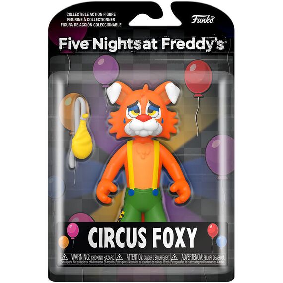 Action figure Five Night at Freddys Circus Foxy 12,5cm |  Techbox