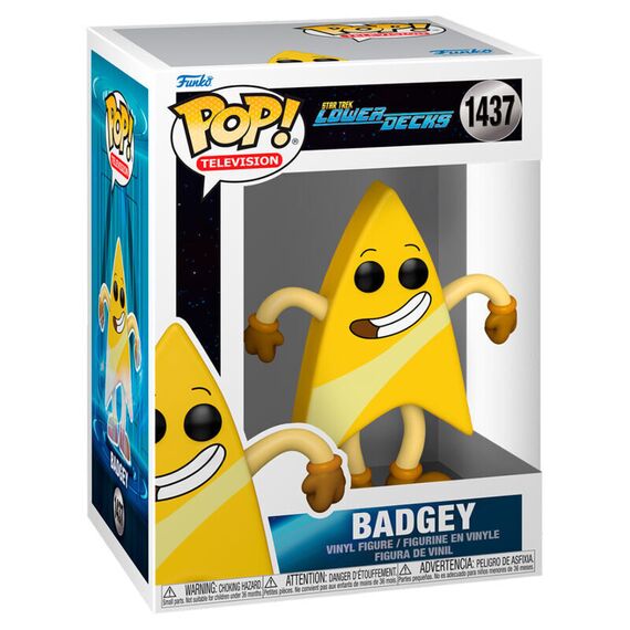 POP figure Star Trek Lower Decks Badgey |  Techbox