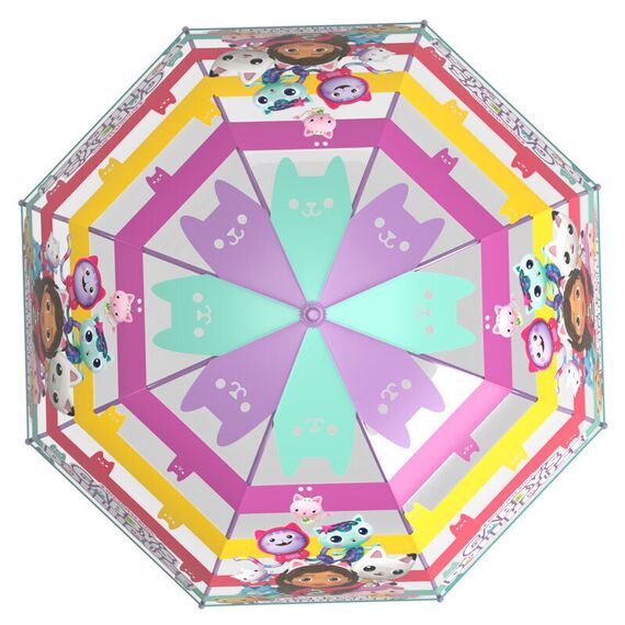 Gabby Doll House manual transparent bubble umbrella 48cm - Merchandise Seasonals - Various - Techbox