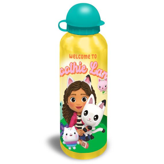 Gabbys Dollhouse assorted aluminium canteen 500ml